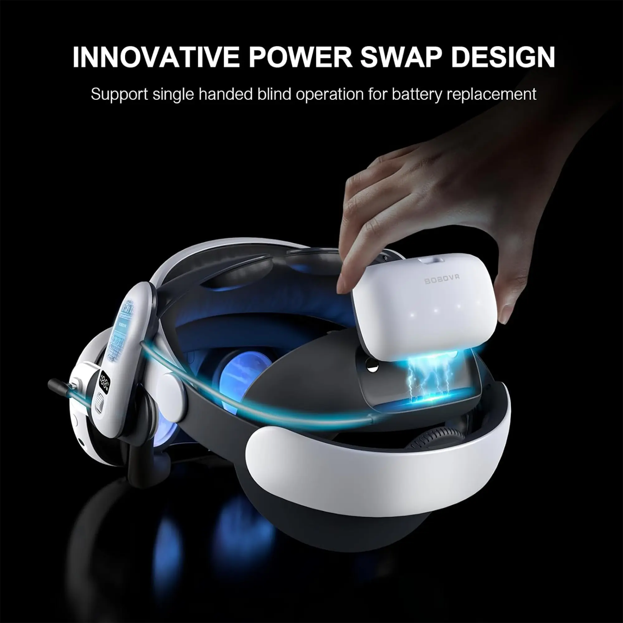 Bobovr S3 Pro Meta Quest 3 Battery Strap - Image 6