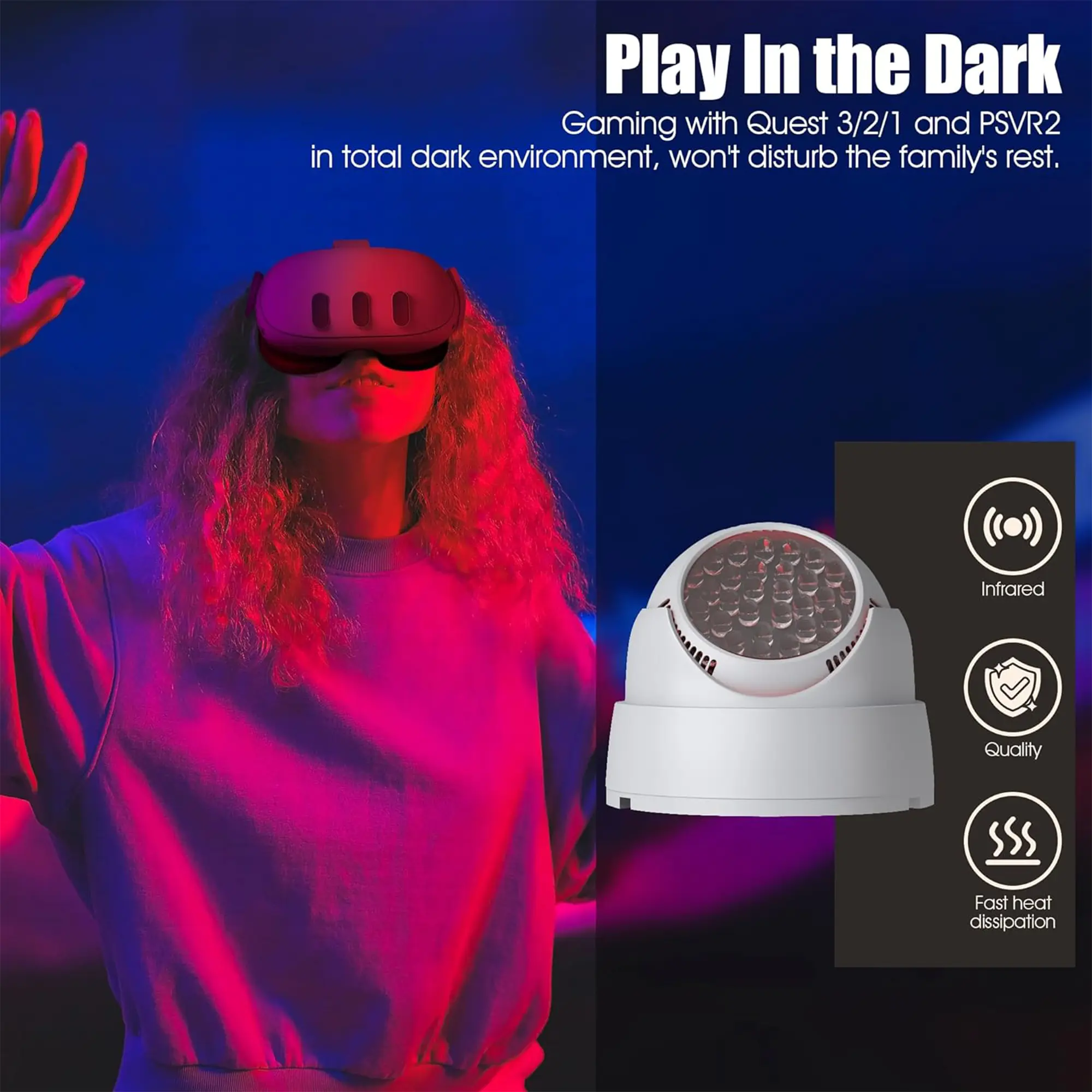 Orzero IR Illuminator Infrared Light VR Gaming - Image 3