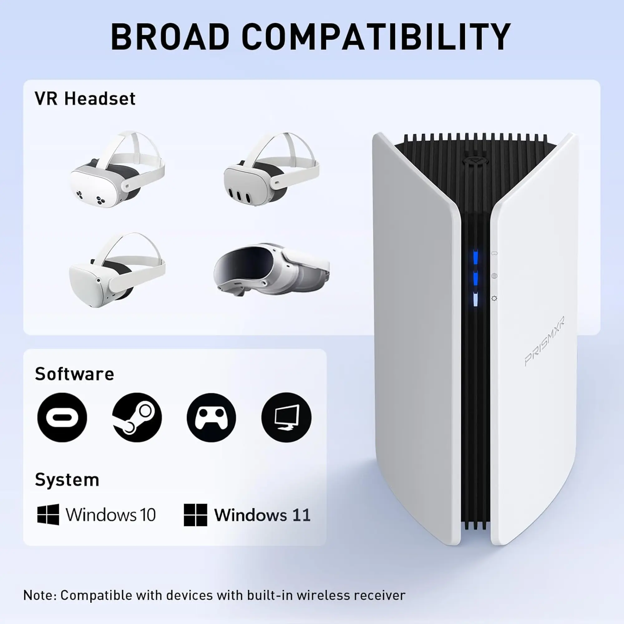 Prismxr PCVR Streaming Router