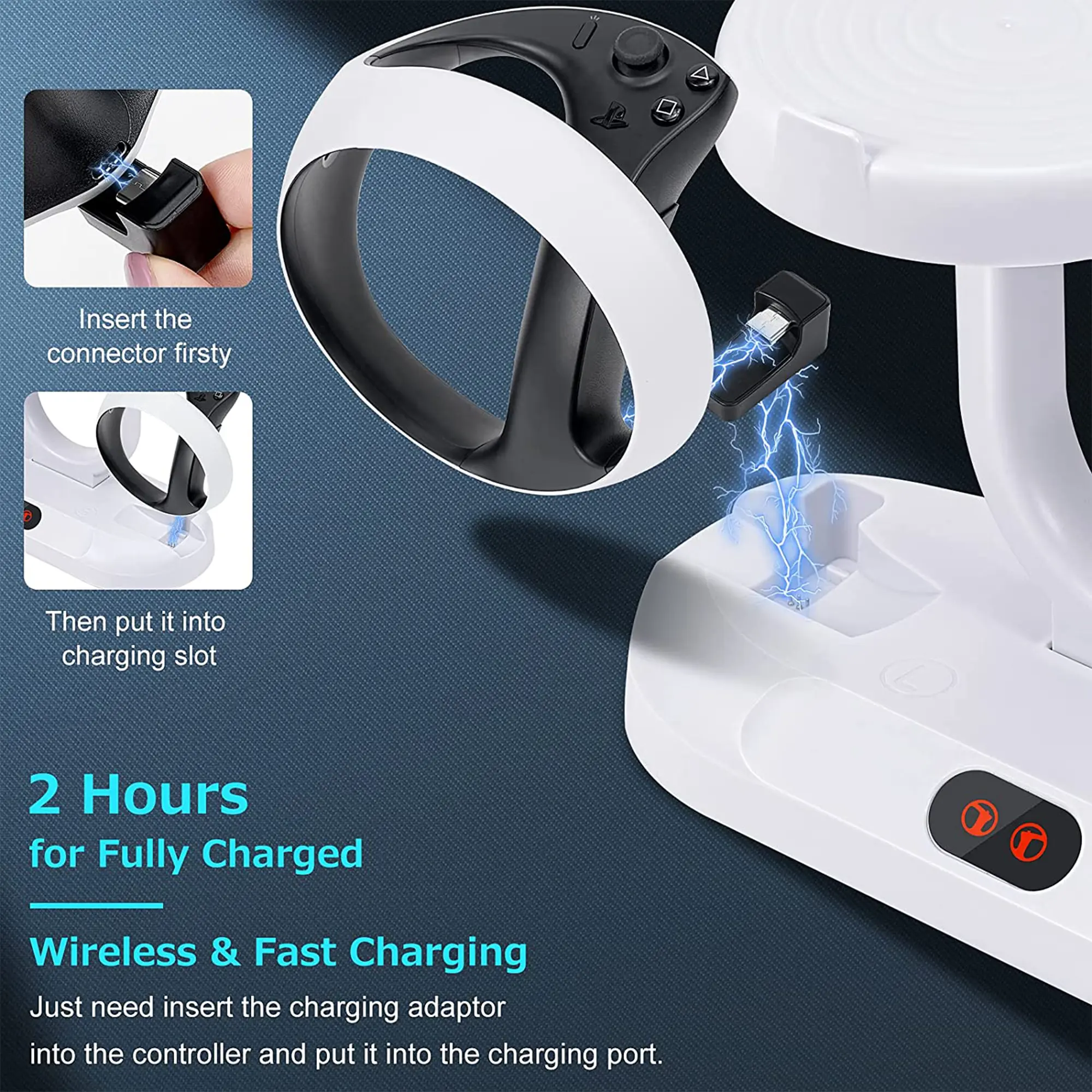 PSVR2 Charging Station and Headset Stand - Image 3