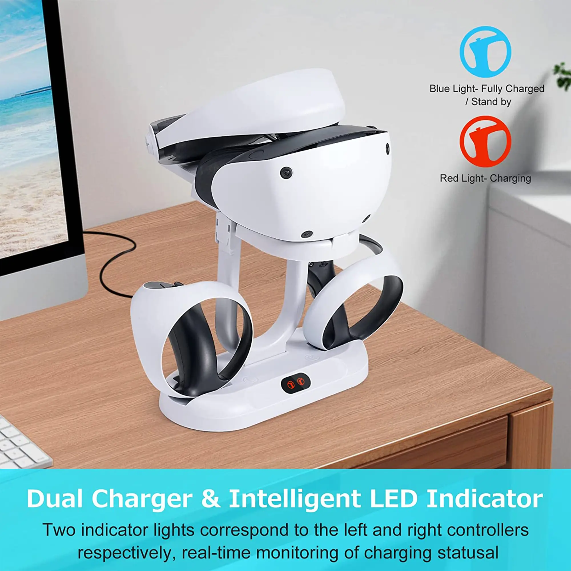 PSVR2 Charging Station and Headset Stand - Image 4