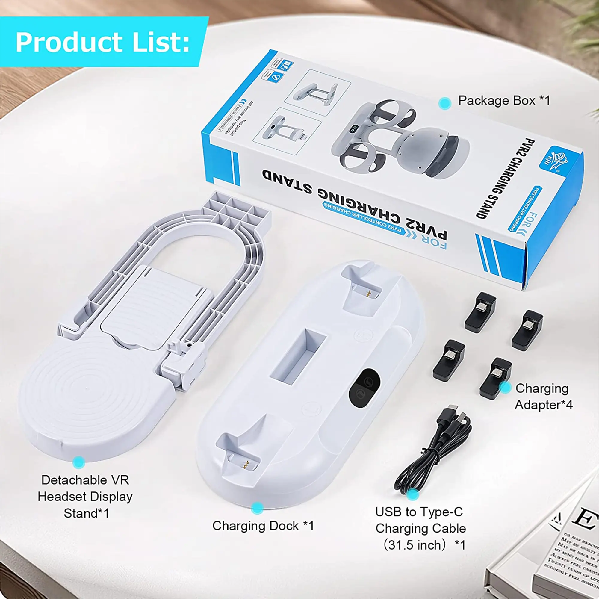 PSVR2 Charging Station and Headset Stand - Image 5
