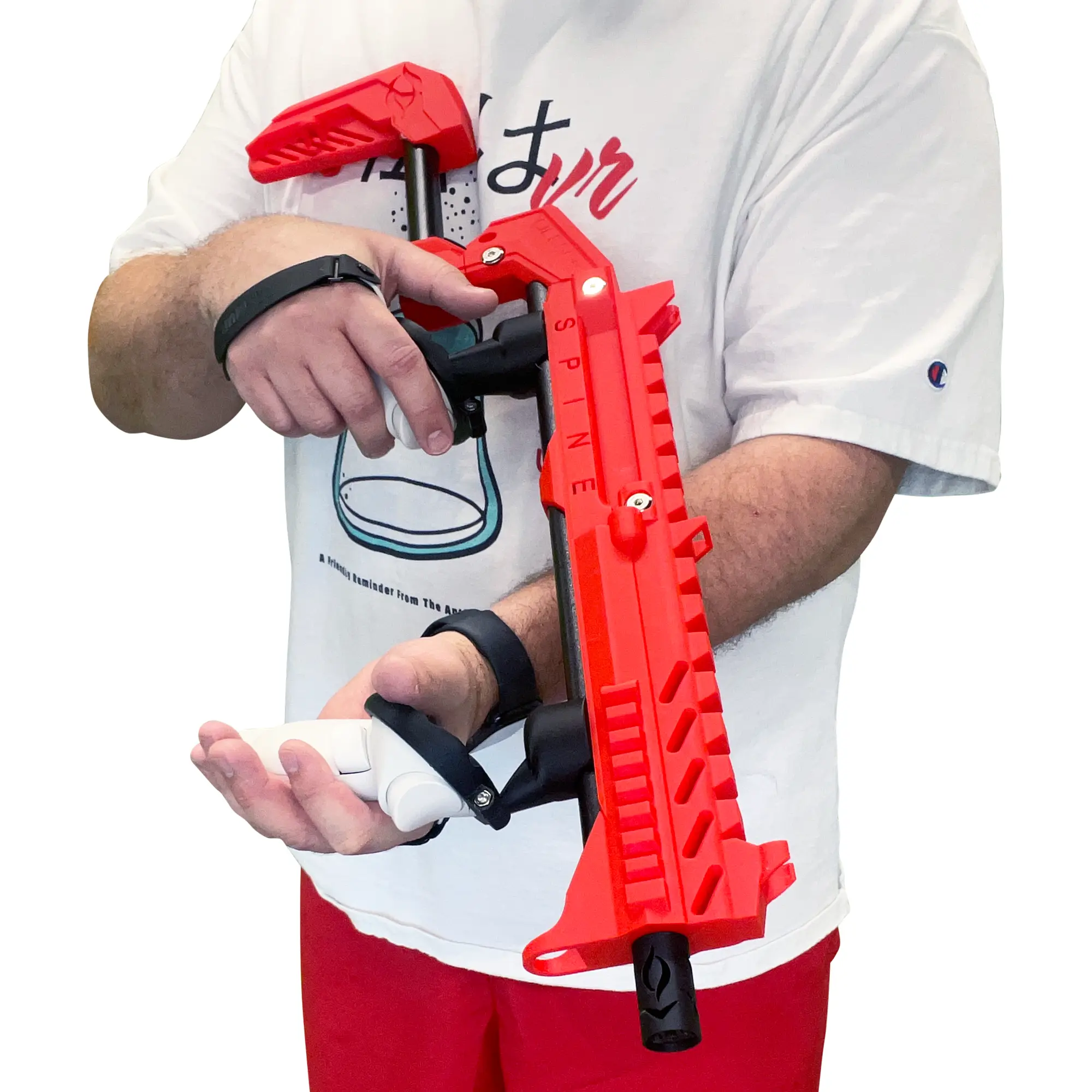 SPINE VR Gun Stock | Crimson - Image 3