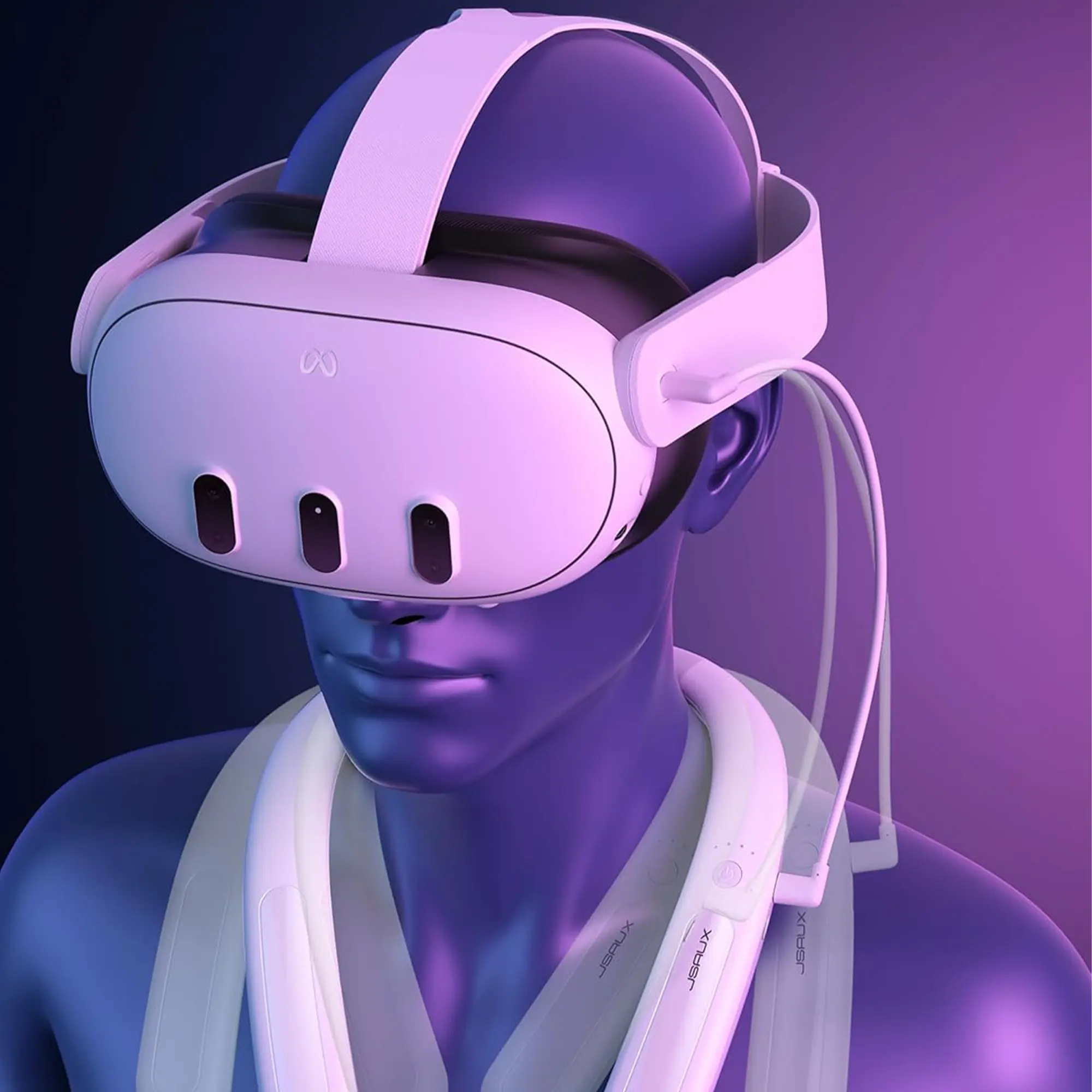 Wearable Neck Battery Pack for Meta Quest 3 - Image 3