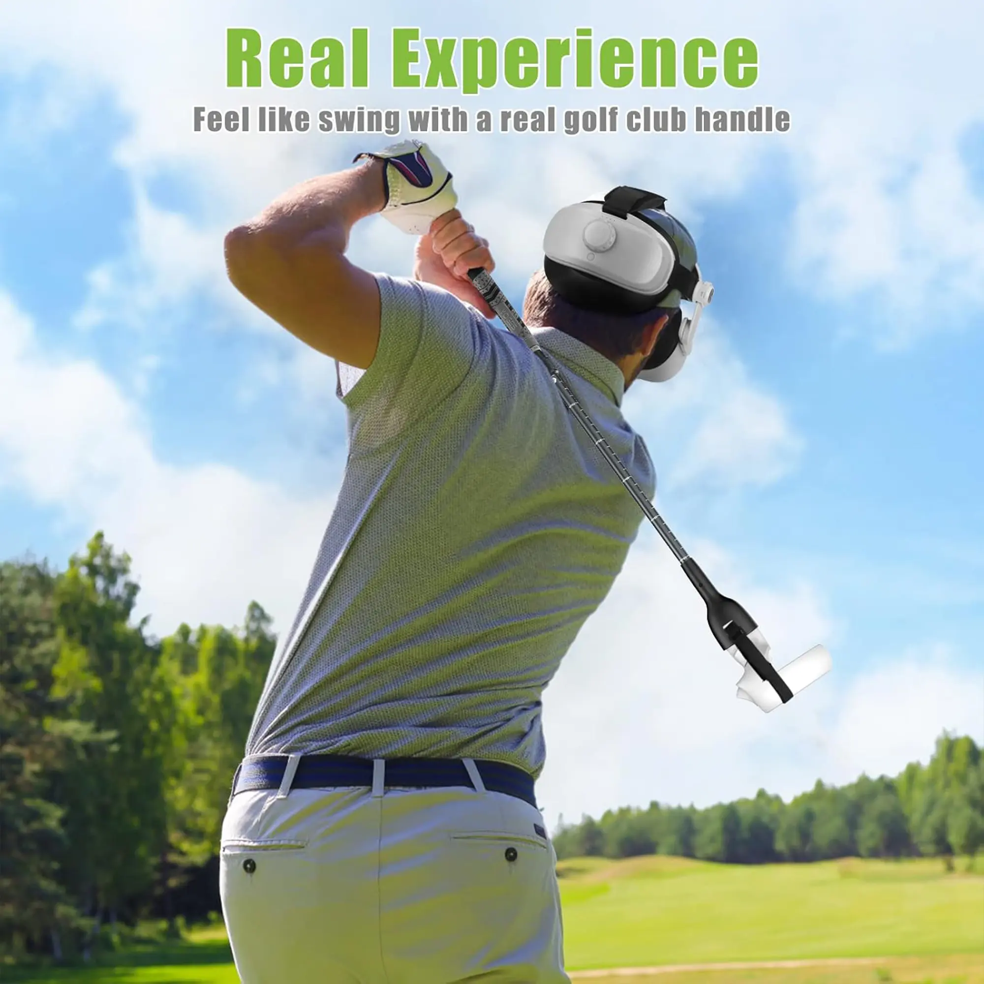 Yoges Meta Quest 2 VR Golf Club Accessory - Image 5