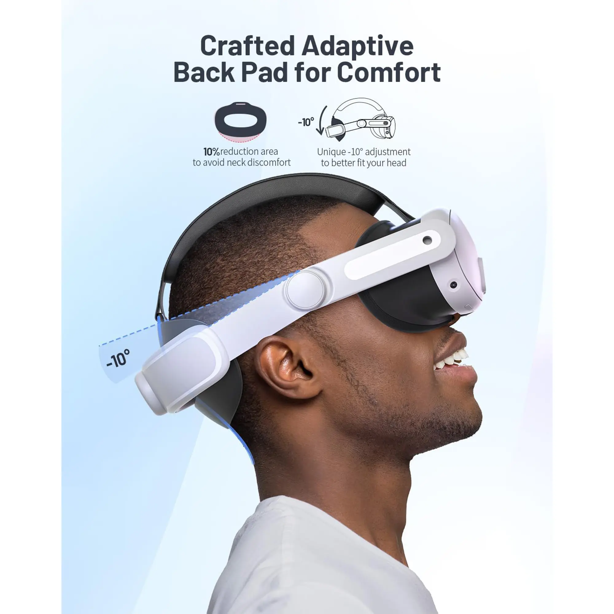 ZyberVR Meta Quest 3 Head Strap - Image 4